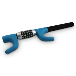 Blokada kierownicy Bituxx – 5‑cyfrowy szyfr, stalowe zabezpieczenie samochodowe