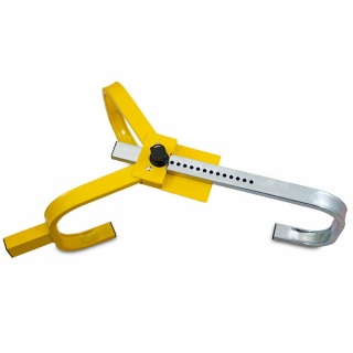 Blokada na koło Bituxx 70 cm zabezpieczenie antykradzieżowe stalowe