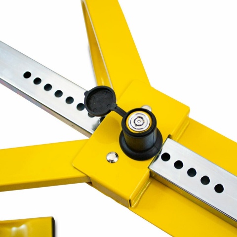 Blokada na koło Bituxx 70 cm zabezpieczenie antykradzieżowe stalowe