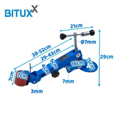 FENDER Rolka do naprawy nadkoli BITUXX do poszerzania