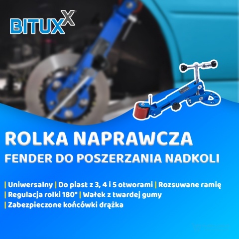 FENDER Rolka do naprawy nadkoli BITUXX do poszerzania