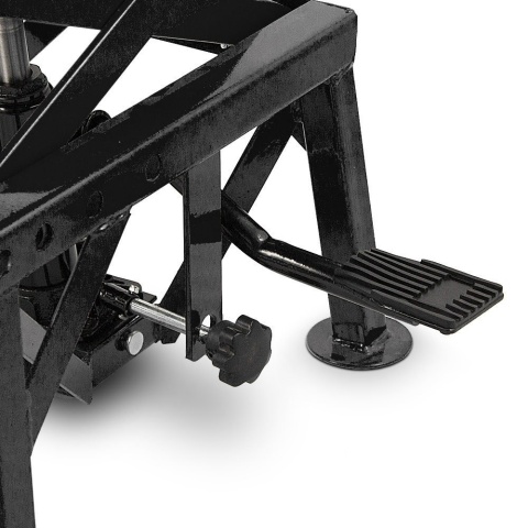 Hydrauliczny podnośnik nożycowy Bituxx 135 kg mobilny podnośnik motocyklowy z regulacją wysokości