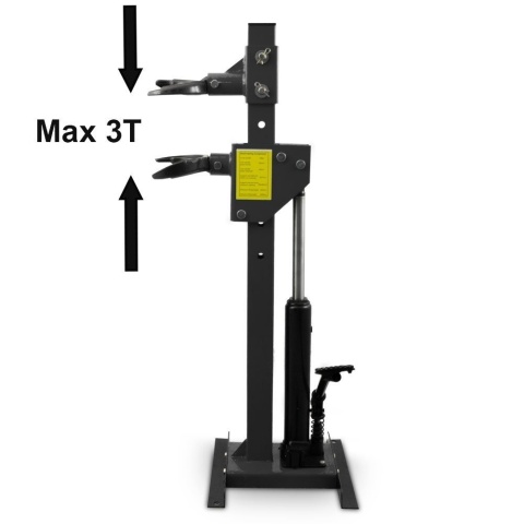 Hydrauliczny ściskacz sprężyn 3 T – napinacz amortyzatorów do samochodów osobowych i lekkich