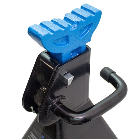 Kobyłki warsztatowe 2 sztuki – podpory stalowe 12 t, regulacja wysokości 51‑78 cm, bezpieczne stojaki