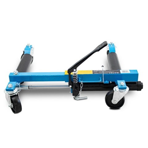 Komplet 4 wózków manewrowych Bituxx 680 kg – hydrauliczny podnośnik pod koła