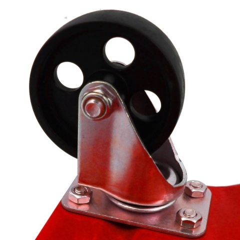 Komplet 4 wózków manewrowych Bituxx 680 kg – stalowy zestaw warsztatowy