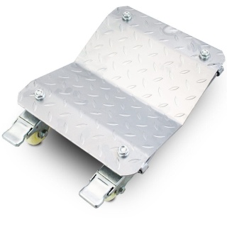 Komplet wózków manewrowych profilowanych 4 szt 680 kg do przemieszczania pojazdów i maszyn