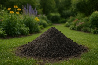 Mączka bazaltowa pylista 5kg – naturalny nawóz i bariera przeciw ślimakom, mikroelementy dla roślin