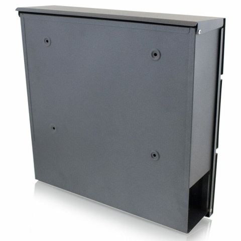 Metalowa skrzynka na listy + gazetnik – nowoczesna skrzynka na listy i prasę