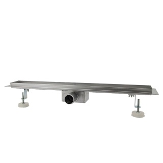 Odpływ liniowy Tropfen 110 cm stal nierdzewna z syfonem