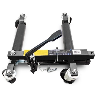 Podnośnik hydrauliczny 680 kg – płaski, mocny i niezawodny warsztatowy lewarek samochodowy