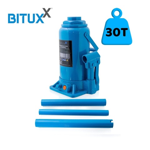 „Podnośnik hydrauliczny słupkowy 30 t – mocny lewarek do aut ciężarowych i maszyn”