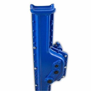 Podnośnik korbowy Bituxx 5 ton – warsztatowy, niebieski, stalowy