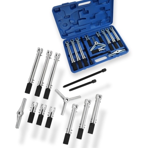 Ściągacz do łożysk 12 el. Bituxx – 2 i 3-ramienny zestaw profesjonalny