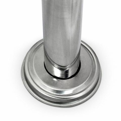 Skrzynka pocztowa Bituxx z gazetnikiem na stojaku – wolnostojąca skrzynka na listy