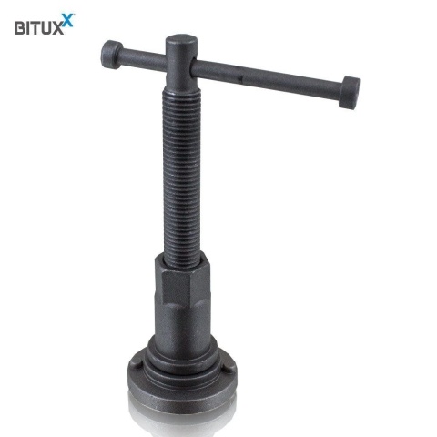 Zestaw Bituxx 22 el. do wciskania tłoczków hamulcowych – adaptery + prasy