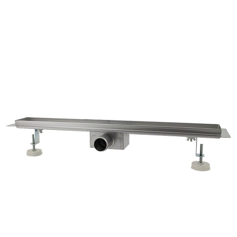 Odpływ liniowy Befliesbar 150 cm – stal nierdzewna INOX z syfonem