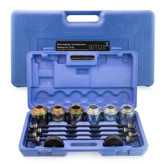 Zestaw ściągaczy Bituxx 26 el – do tulei gumowych i cichych łożysk