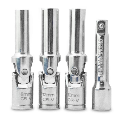 Bituxx – zestaw kluczy do świec żarowych 8-10-12 mm (CR-V) – komplet nasadek