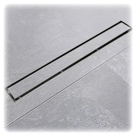 Odpływ Liniowy 50 cm z Syfonem – Stal Nierdzewna, Prysznic Bez Brodzika