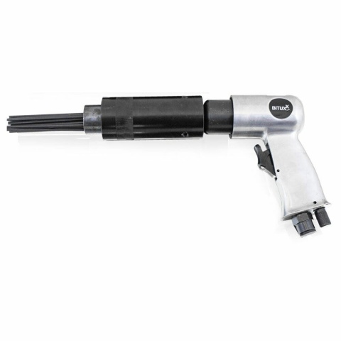 Bituxx – pneumatyczny młotek igłowy z wężem do kompresora | skuteczne usuwanie rdzy i starej farby