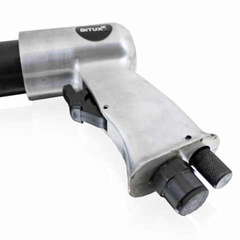 Bituxx – pneumatyczny młotek igłowy z wężem do kompresora | skuteczne usuwanie rdzy i starej farby