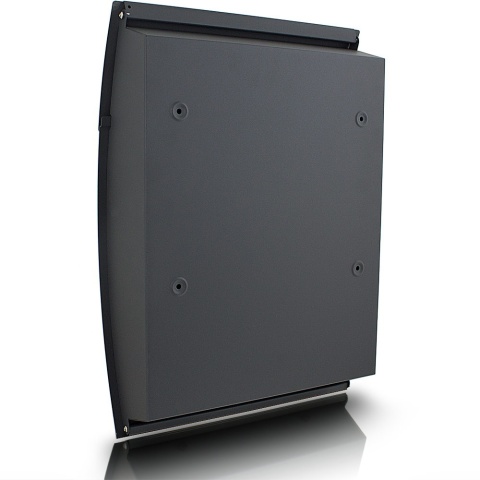 „Solidna skrzynka pocztowa na listy + gazetnik – stal malowana proszkowo, montaż na ścianę / ogrodzenie”