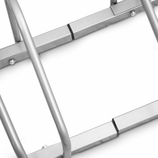 Stojak rowerowy 8-miejscowy malowany proszkowo – solidny metalowy stojak na rowery do użytku zewnętrznego