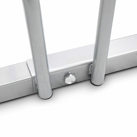 Stojak rowerowy 8-miejscowy malowany proszkowo – solidny metalowy stojak na rowery do użytku zewnętrznego