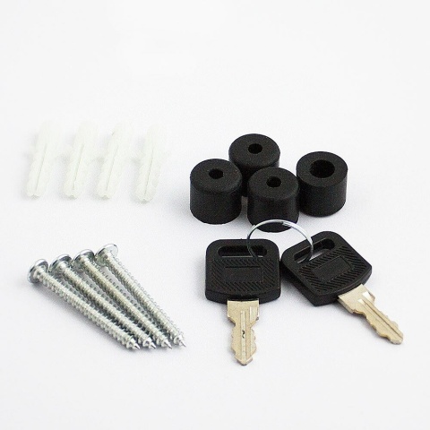 Stylowa skrzynka pocztowa tuba – nowoczesna skrzynka na listy, stalowa