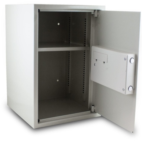 Szafa pancerna / sejf Bituxx z podwójną blokadą – kod PIN + 2 klucze, gruba stalowa konstrukcja 20 kg