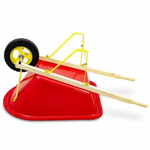 Taczka ogrodowa dla dzieci – zabawkowa taczka do piaskownicy i ogrodu