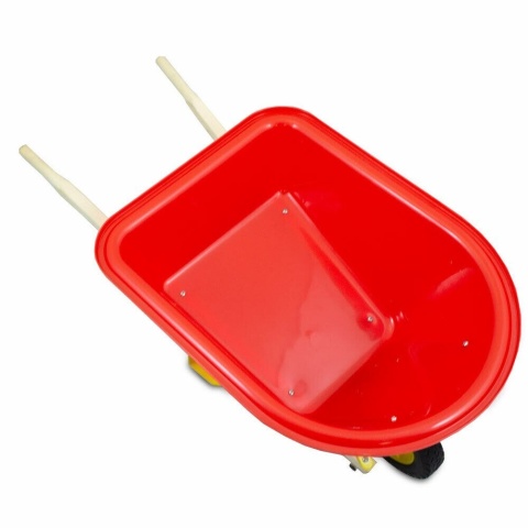 Taczka ogrodowa dla dzieci – zabawkowa taczka do piaskownicy i ogrodu