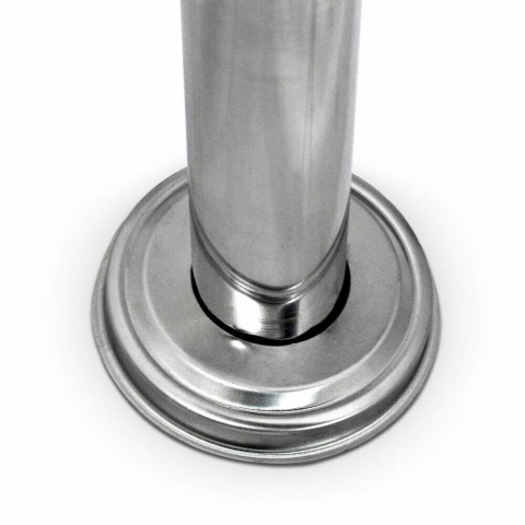 Wolnostojąca skrzynka na listy ze stali INOX – nowoczesna, odporna na warunki atmosferyczne skrzynka pocztowa