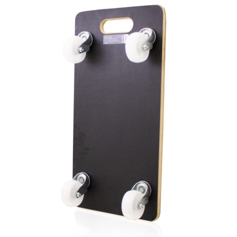 Wózek transportowy 200 kg 58×28,5 cm – platforma z rolką/płytą do transportu ciężkich ładunków