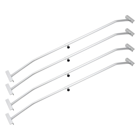 Wspornik Aluminiowy BITUXX do plandek w przyczepach 4szt 100-170cm reguulowany