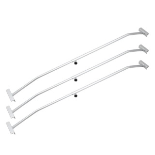 Wspornik Aluminiowy BITUXX do plandek w przyczepach zestaw 3szt 140-210cm reguulowany