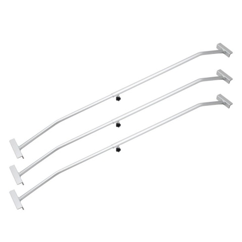 Wspornik Aluminiowy BITUXX do plandek w przyczepach zestaw 3szt 140-210cm reguulowany
