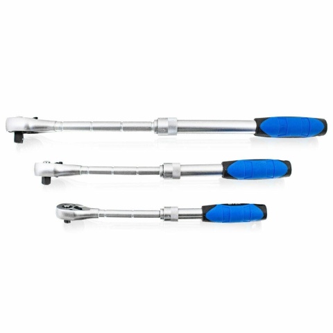 Zestaw narzędzi Bituxx – 3 klucze + 3 nasadki udarowe, 6 elementów