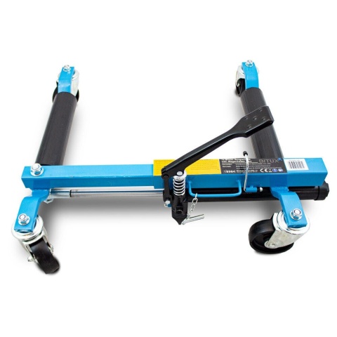 Zestaw wózków manewrowych Bituxx 680 kg × 2 – hydrauliczny podnośnik pod koło