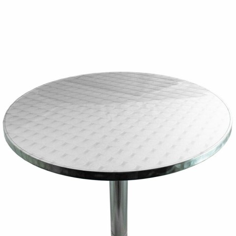 ALUMINIOWY STÓŁ STOLIK BISTRO BAROWY DO BARU PUBU BAREK Ø 60 cm Z REGULACJĄ