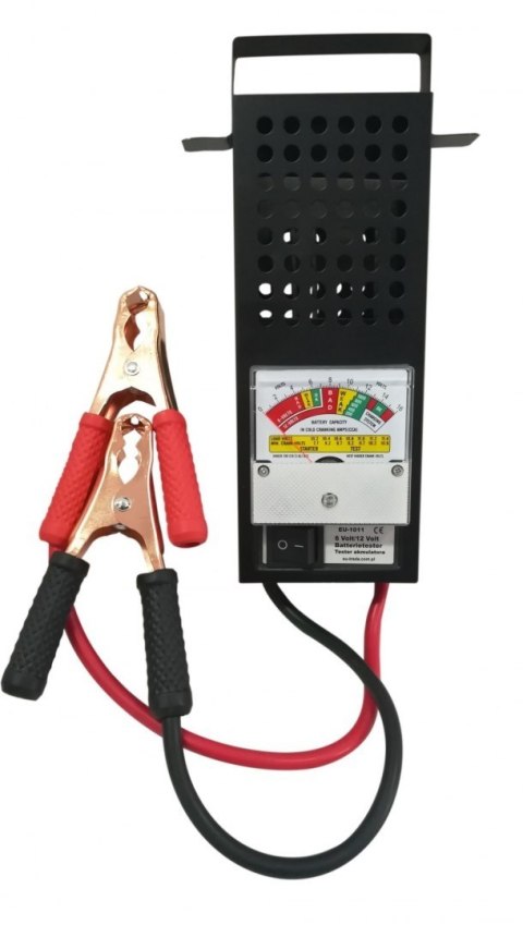 ANALOGOWY TESTER MIERNIK DO BATERII AKUMULATORA 6 12V