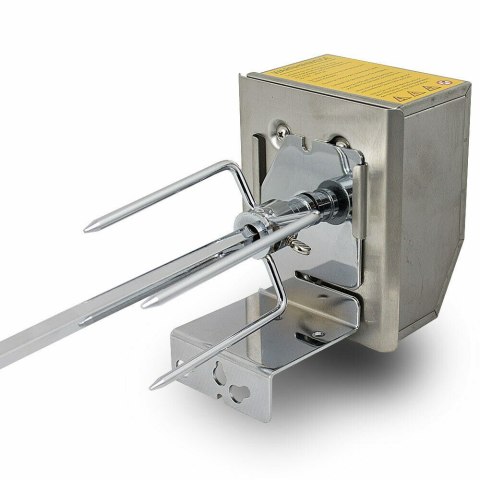 AUTOMATYCZNY GRILL obrotowy ROZEN elektryczny 4W SZPIKULEC szaszłyk do grillowania