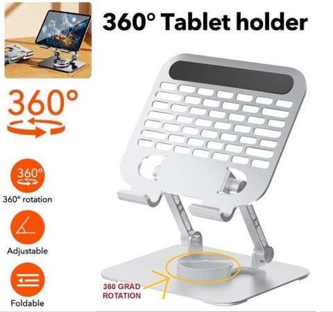 Antypoślizgowy uniwersalny stojak na tablet od 4 do 16 cali uchwyt