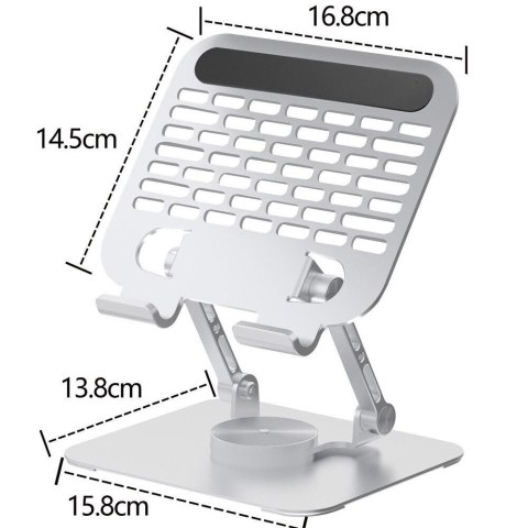 Antypoślizgowy uniwersalny stojak na tablet od 4 do 16 cali uchwyt