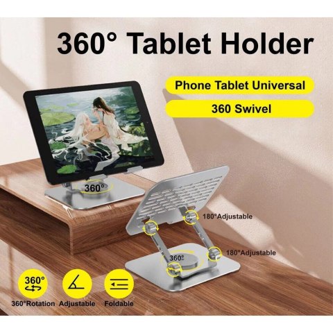 Antypoślizgowy uniwersalny stojak na tablet od 4 do 16 cali uchwyt