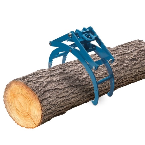 Automatyczne szczypce do podnoszenia drewna – udźwig 1150 kg, rozwarcie 58 cm, stalowy chwytak