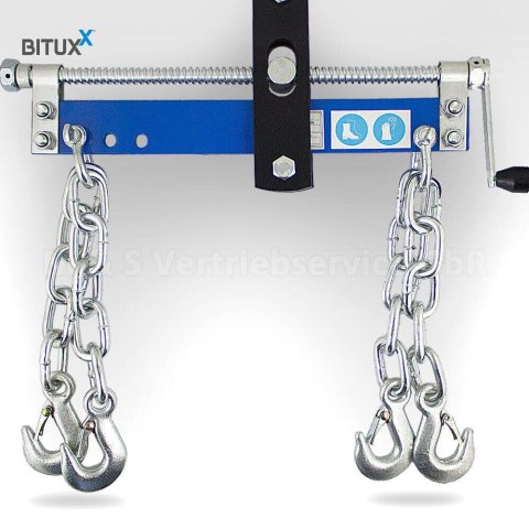 BELKA BALASTOWA DO PODWIESZANIA SILNIKÓW ŻURAW WARSZTATOWY DO 500KG TRAWERS