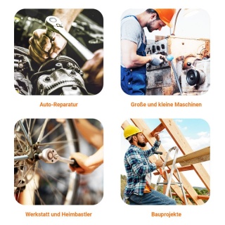 Bituxx 26‑częściowy zestaw nasadek 1/2″ – nasadki, bity Torx i wielozębate, profesjonalny komplet