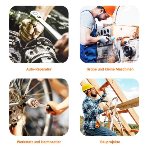 Bituxx 26‑częściowy zestaw nasadek 1/2″ – nasadki, bity Torx i wielozębate, profesjonalny komplet